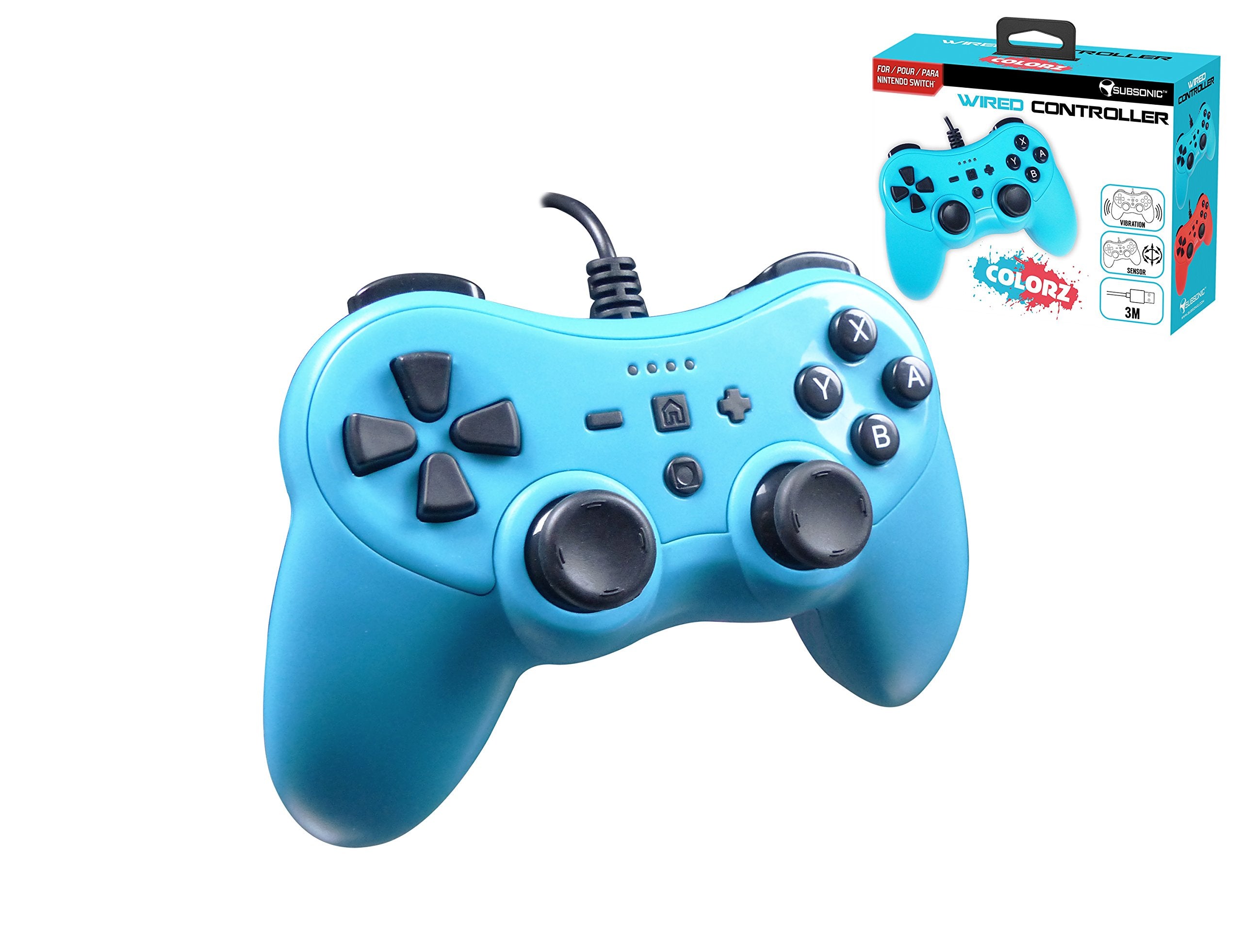 Mando Nintendo Switch NINTENDO SWITCH - con cable Azul Mando Nintendo Switch NINTENDO SWITCH - con cable Azul